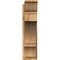 Ekena Millwork Balboa Rough Sawn Traditional Outlooker, Western Red Cedar, 8"W x 30"D x 30"H OUT08X30X30BOA01RWR - alternate 4